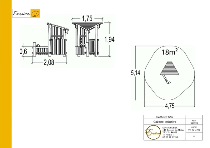 9010 PMR - cabane inclusive