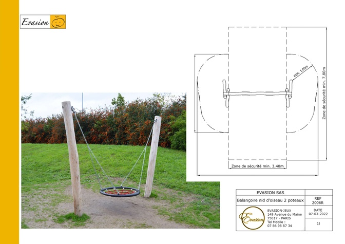 2006 R - Balançoire Nid d'oiseau Eco
