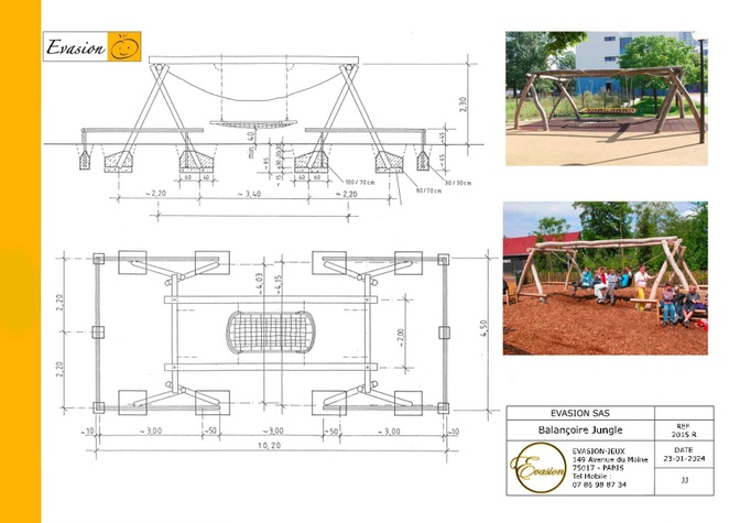 2015 - Balançoire jungle