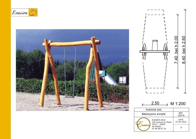 2007 R - Balançoire simple